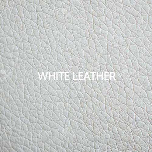 WHITE LEATHER